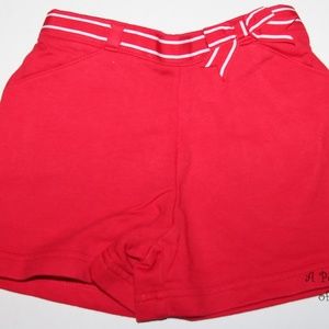 Fiesta Del Sol Gymboree Shorts Red Bow Accent NWT